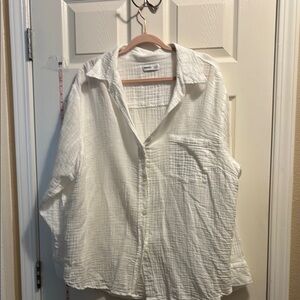 Sonoma Women's Plus Elegant White Top